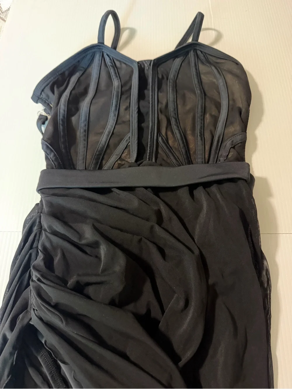 Tenth House solo custom 2 Die 4 Dance Leotard costume black EXPOSURE TD24441 SA